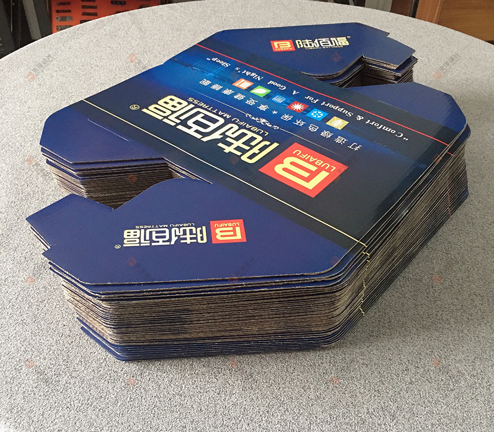 弹簧床垫包角 席梦思护角 包边包装 瓦楞纸扣材质印刷 33x22/20高cm
