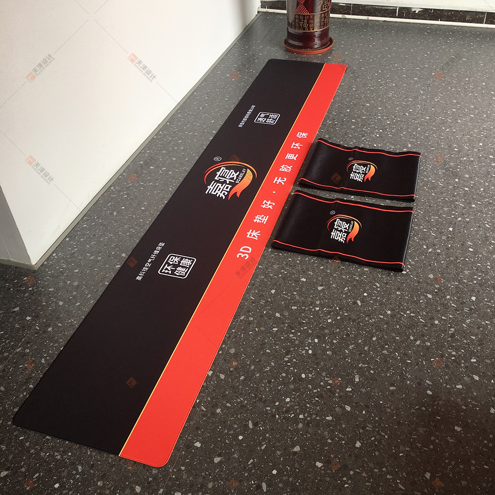 床旗搭巾 床垫软床沙发脚垫 枕巾试睡垫 橡胶软搭 展厅床品配套