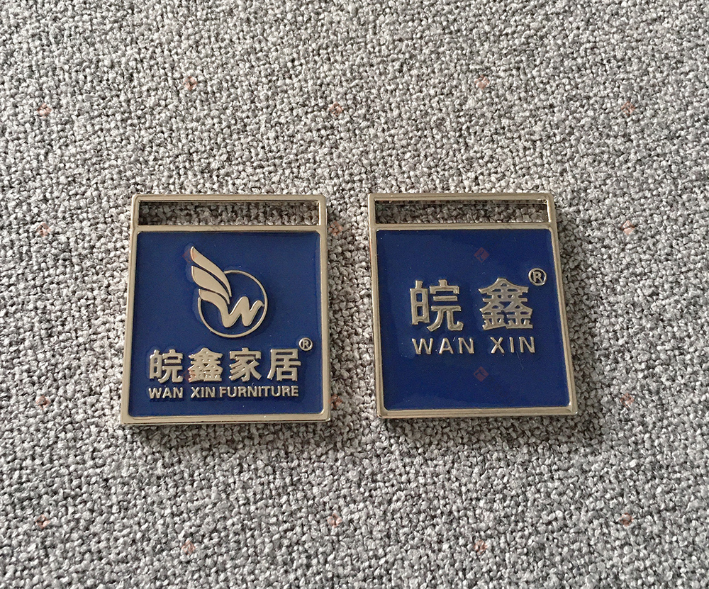 金属标牌 家具门业卫浴五金布艺软床铭牌 沙发锌合金商标吊牌